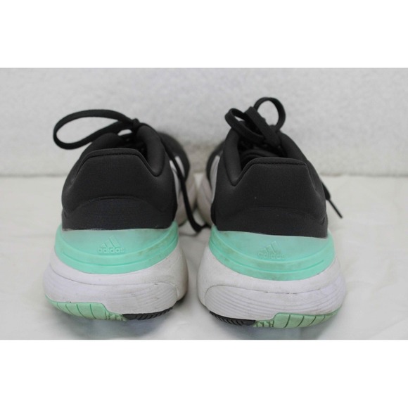 Adidas Running Shoes Lightweight Athletic Sneakers Black‎ White Mens Size 10 - Picture 4 of 14